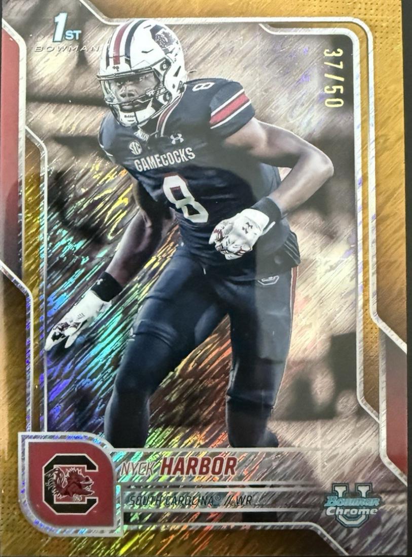 Nyck Harbor [Gold Shimmer Refractor] #82