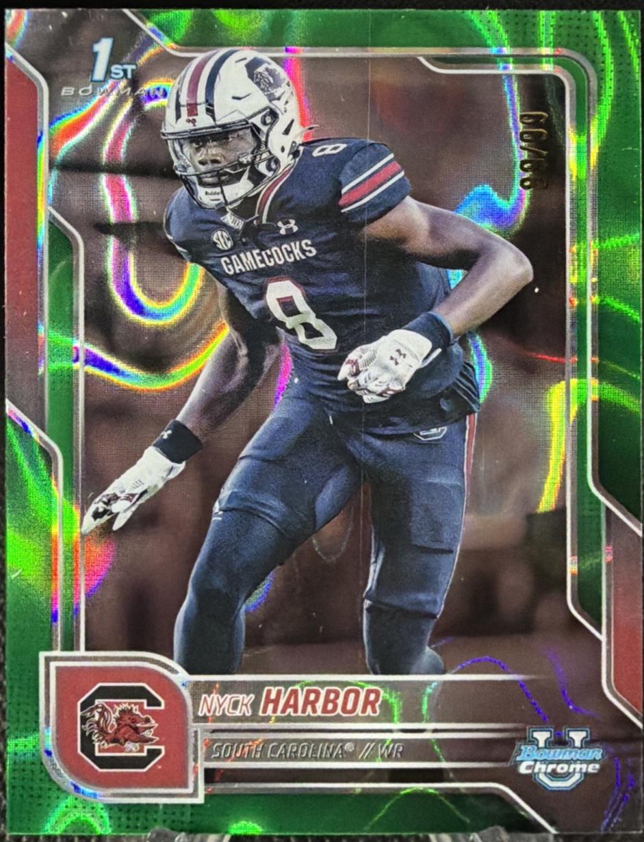 Nyck Harbor [Green Lava Refractor] #82