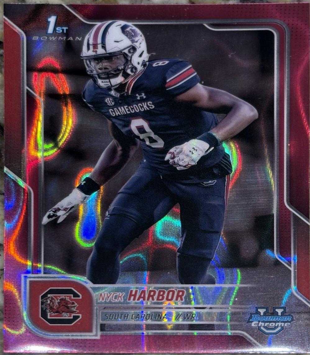 Nyck Harbor [Pink Lava Refractor] #82