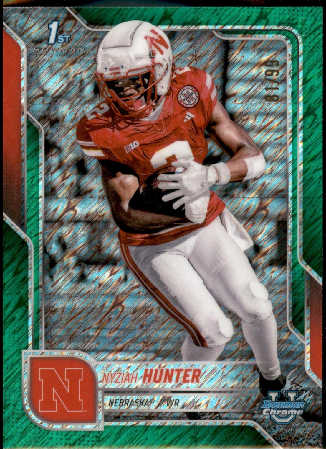 Nyziah Hunter [Green Shimmer Refractor] #10