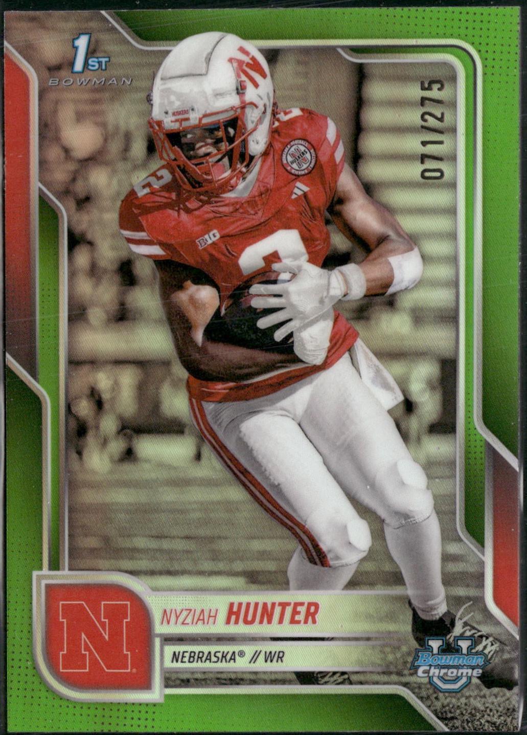 Nyziah Hunter [Lime Green Refractor] #10