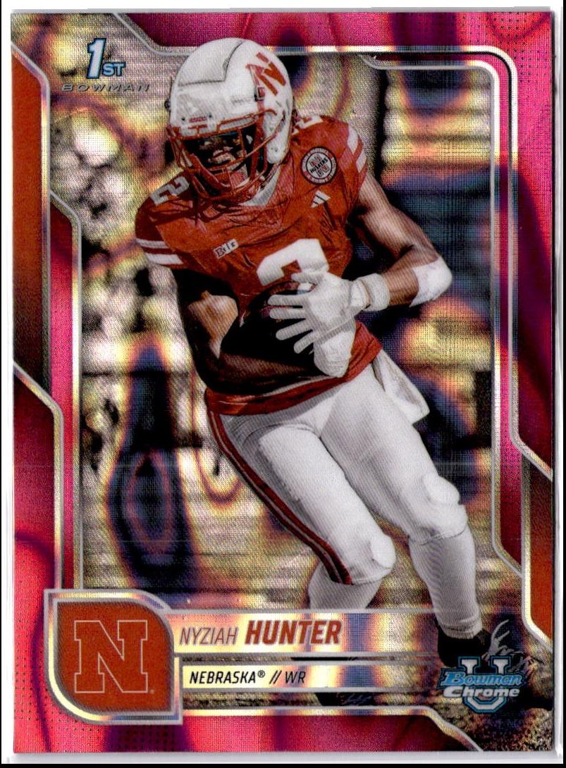 Nyziah Hunter [Pink Lava Refractor] #10