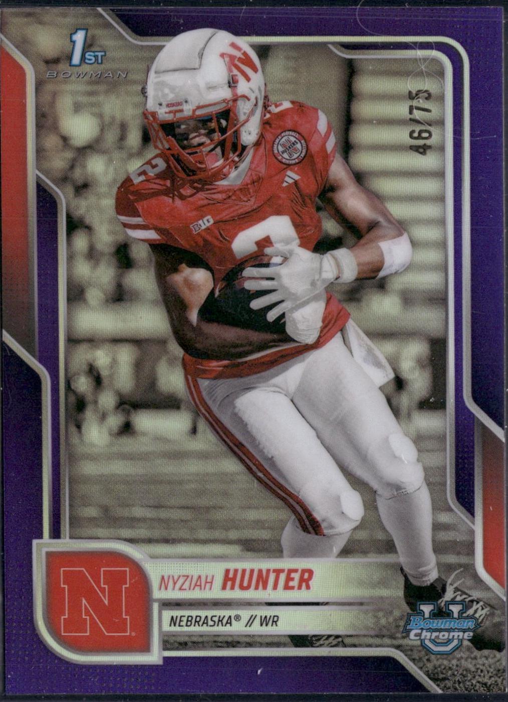 Nyziah Hunter [Purple Refractor] #10