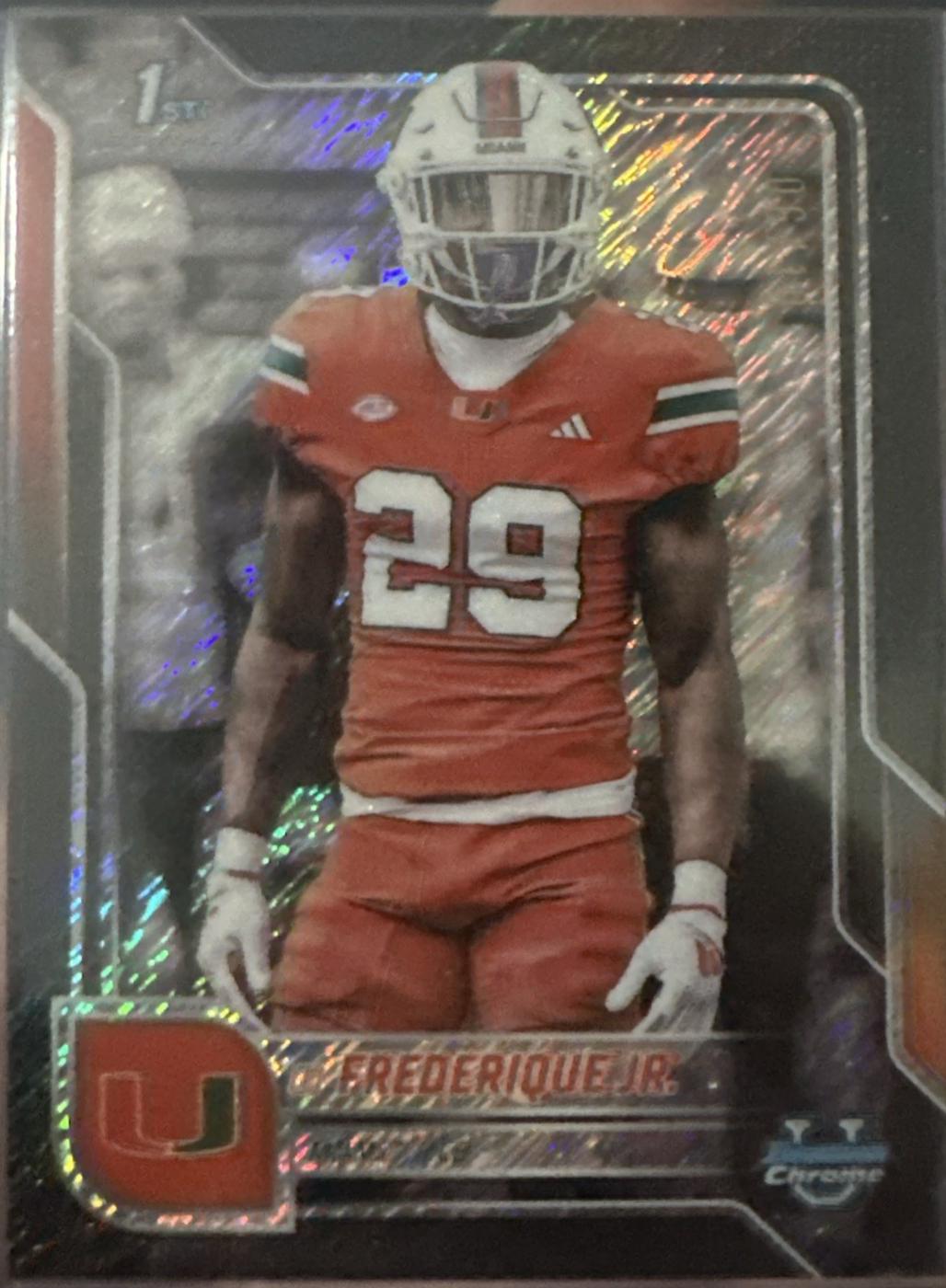 OJ FRederique Jr. [Black Shimmer Refractor] #92