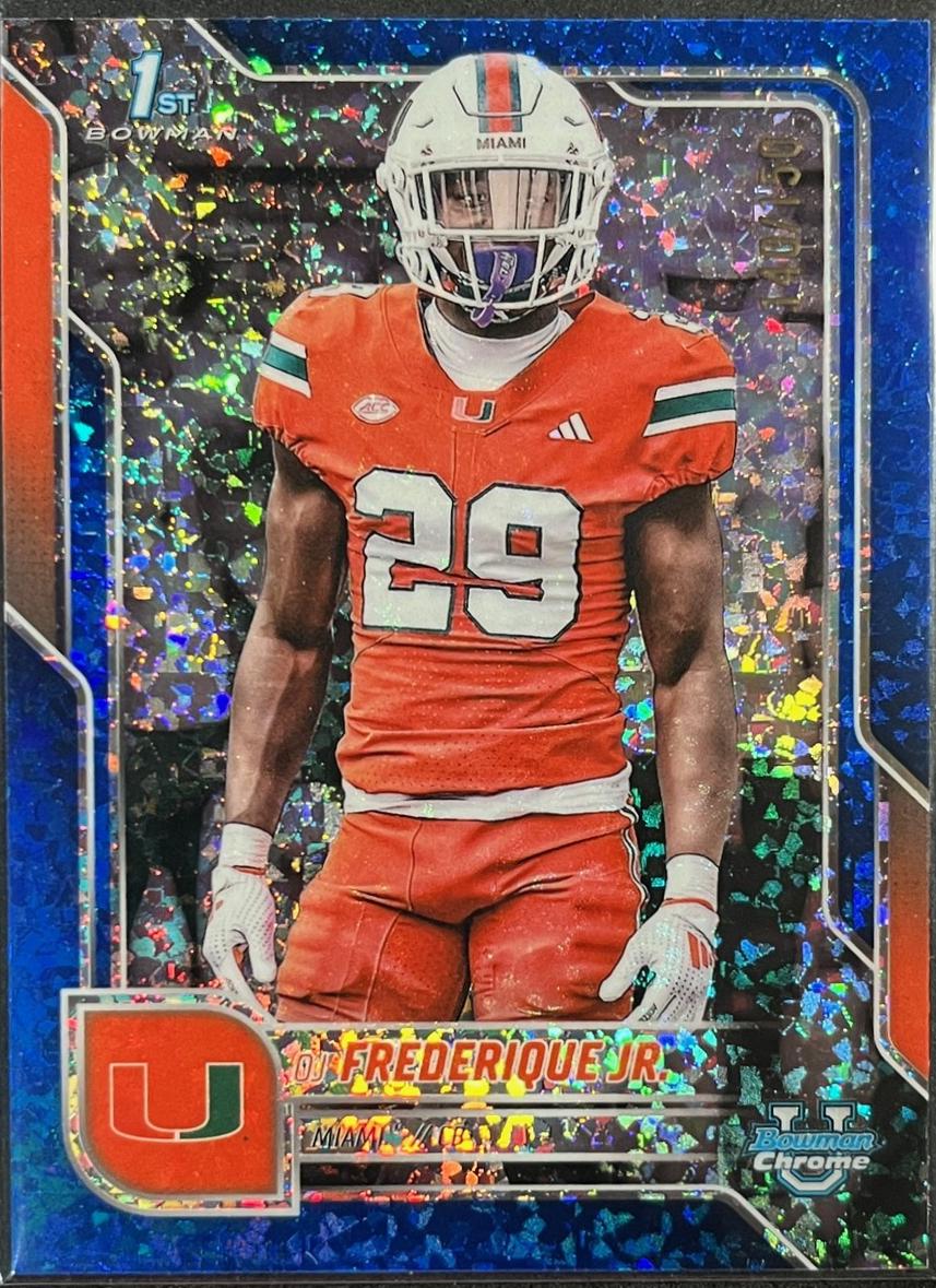 OJ FRederique Jr. [Blue Mini-Diamond Refractor] #92