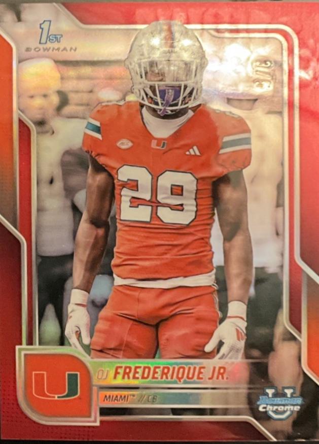 OJ FRederique Jr. [White Refractor] #92
