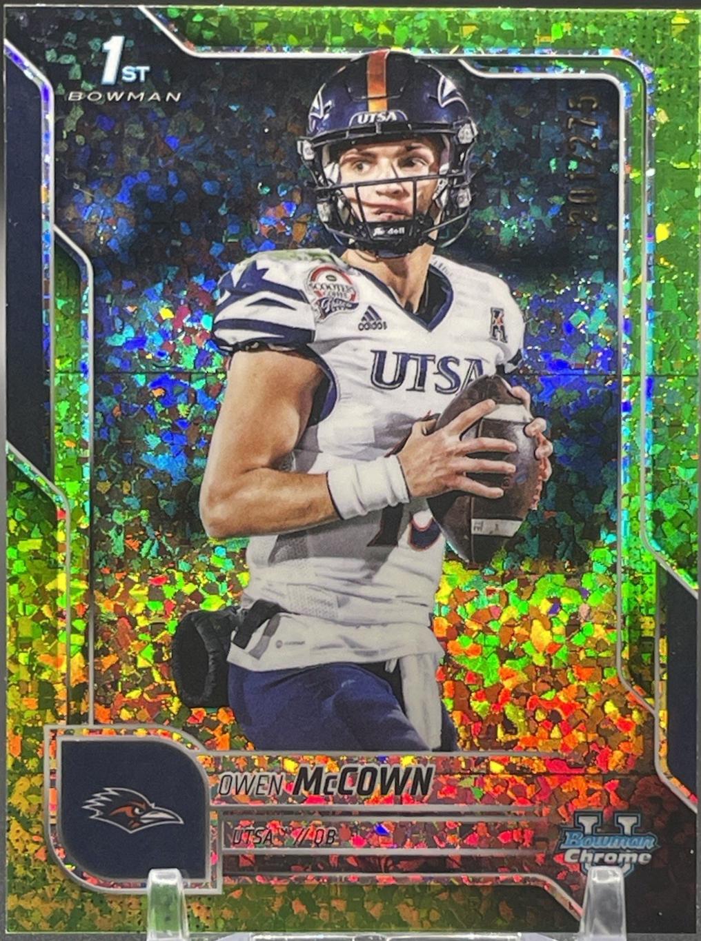Owen McCown [Lime Green Mini-Diamond Refractor] #145