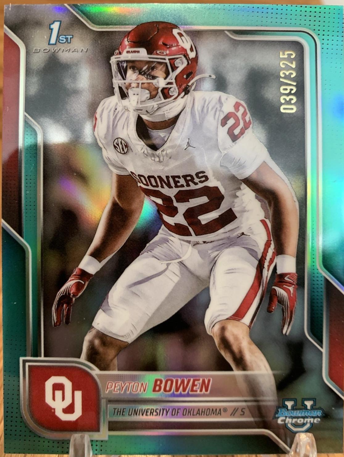 Peyton Bowen [Aqua Refractor] #111
