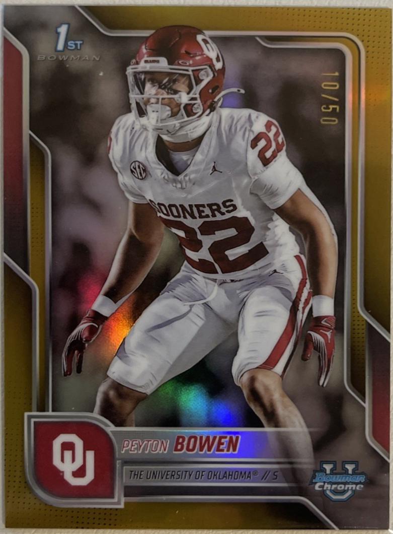 Peyton Bowen [Gold Refractor] #111