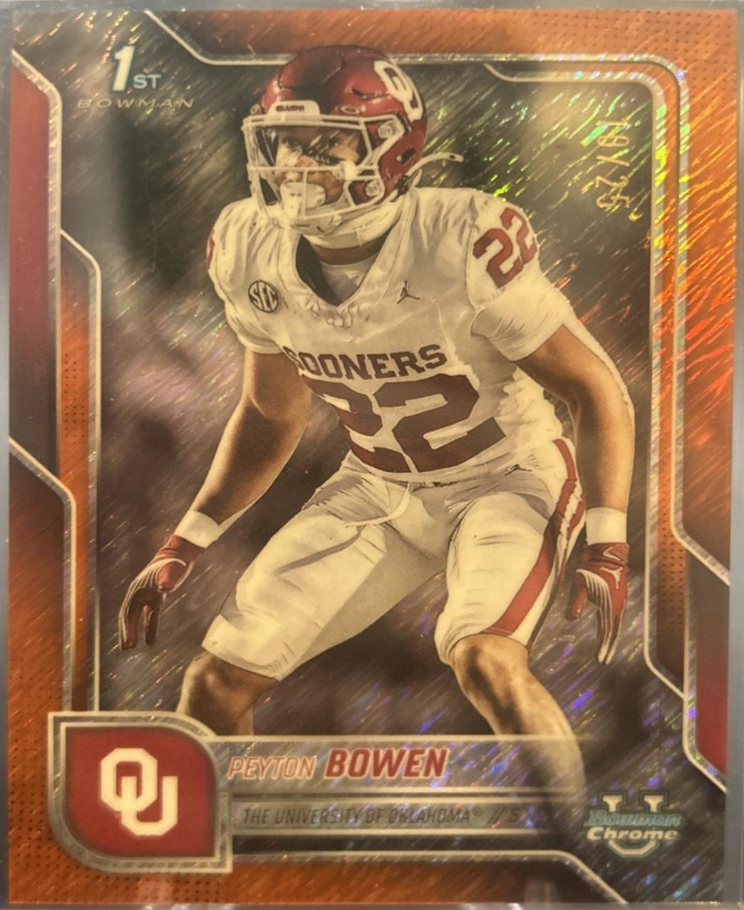 Peyton Bowen [Orange Shimmer Refractor] #111