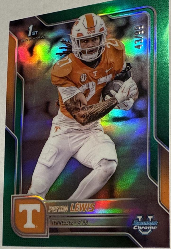 Peyton Lewis [Green Refractor] #97
