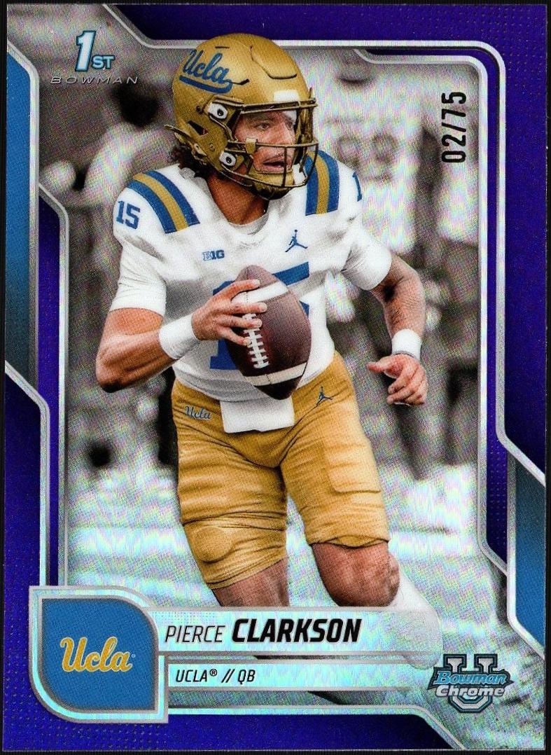Pierce Clarkson [Purple Refractor] #156