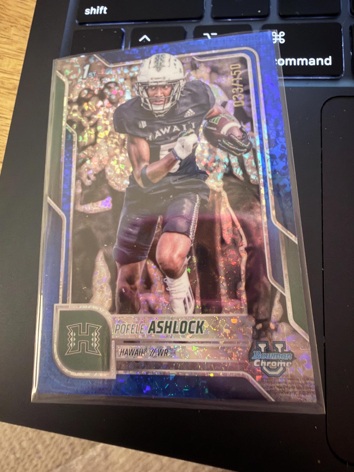 Pofele Ashlock [Blue Mini-Diamond Refractor] #15