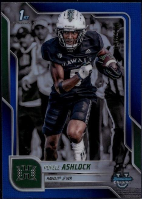 Pofele Ashlock [Blue Refractor] #15