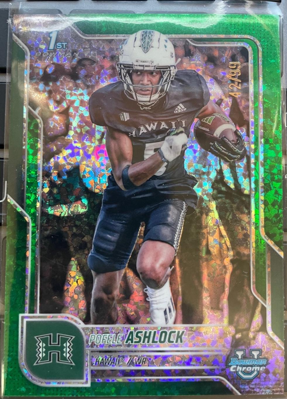 Pofele Ashlock [Green Mini-Diamond Refractor] #15