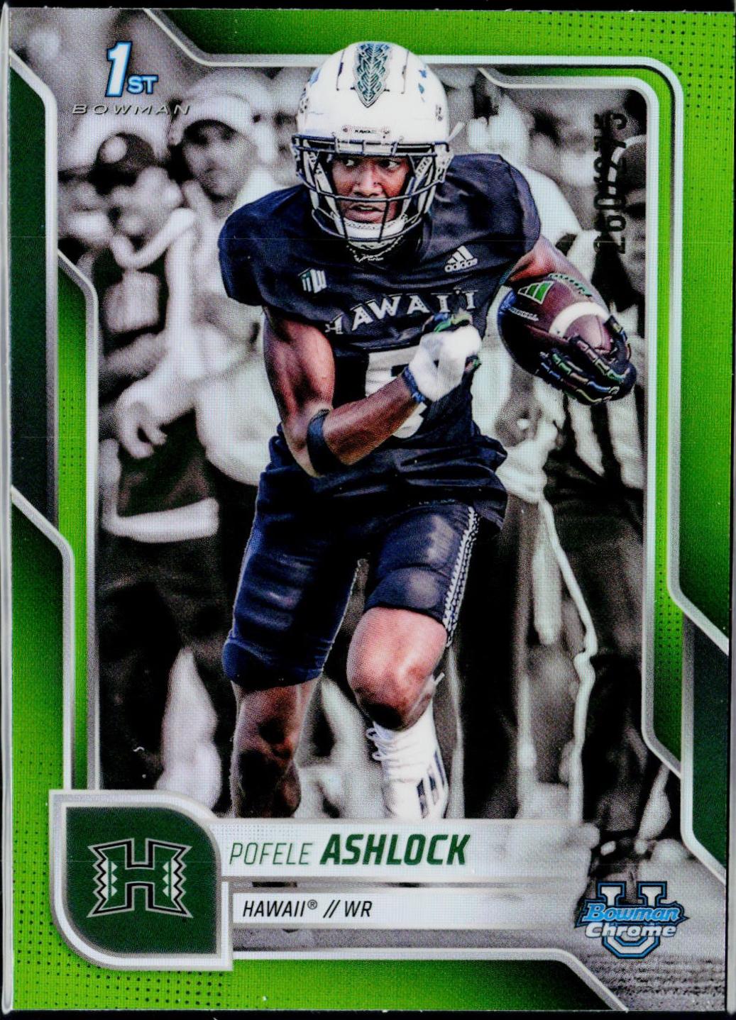 Pofele Ashlock [Lime Green Refractor] #15