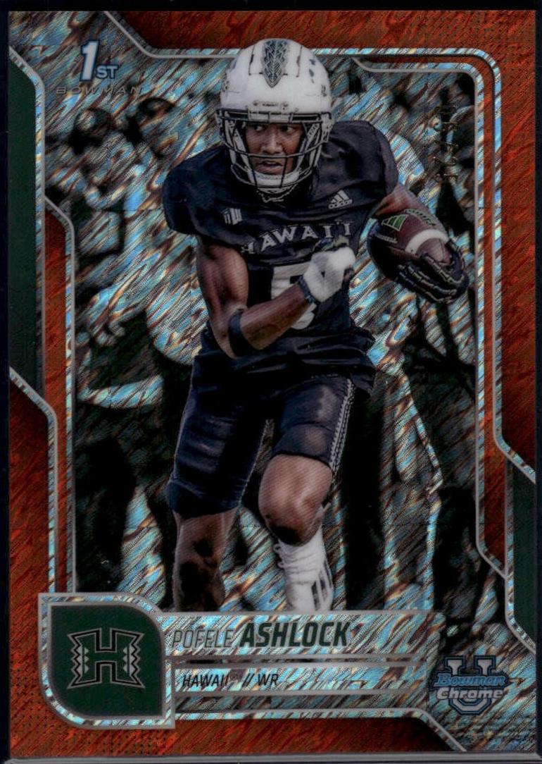Pofele Ashlock [Orange Shimmer Refractor] #15