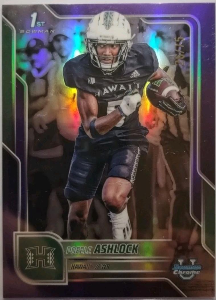 Pofele Ashlock [Purple Refractor] #15