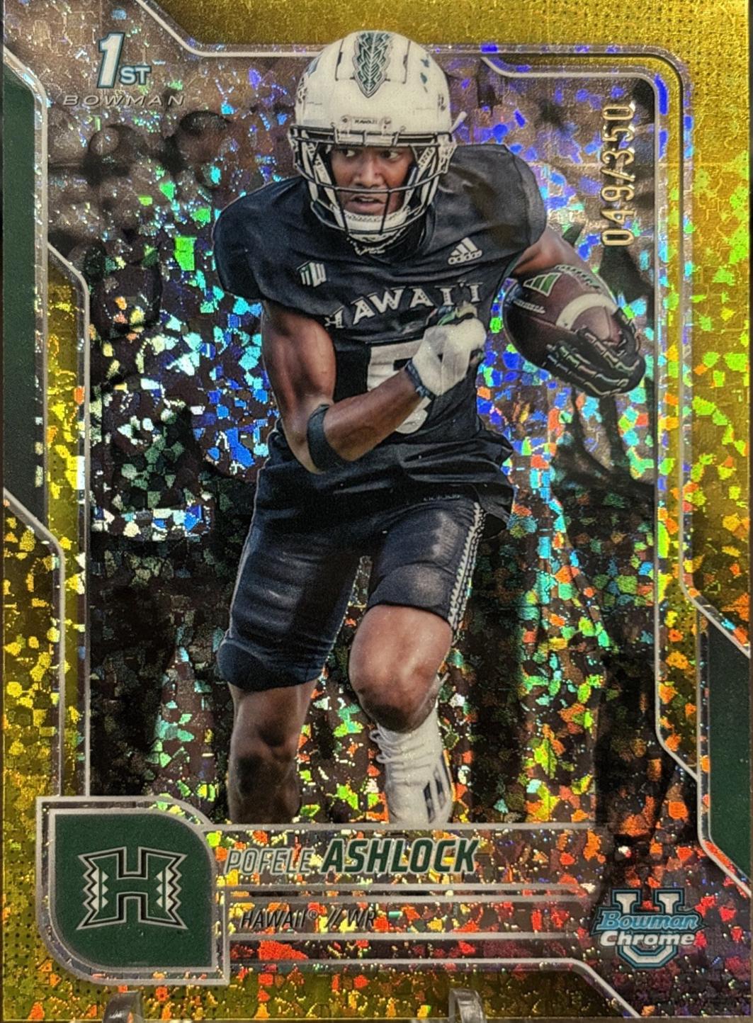 Pofele Ashlock [Yellow Mini-Diamond Refractor] #15