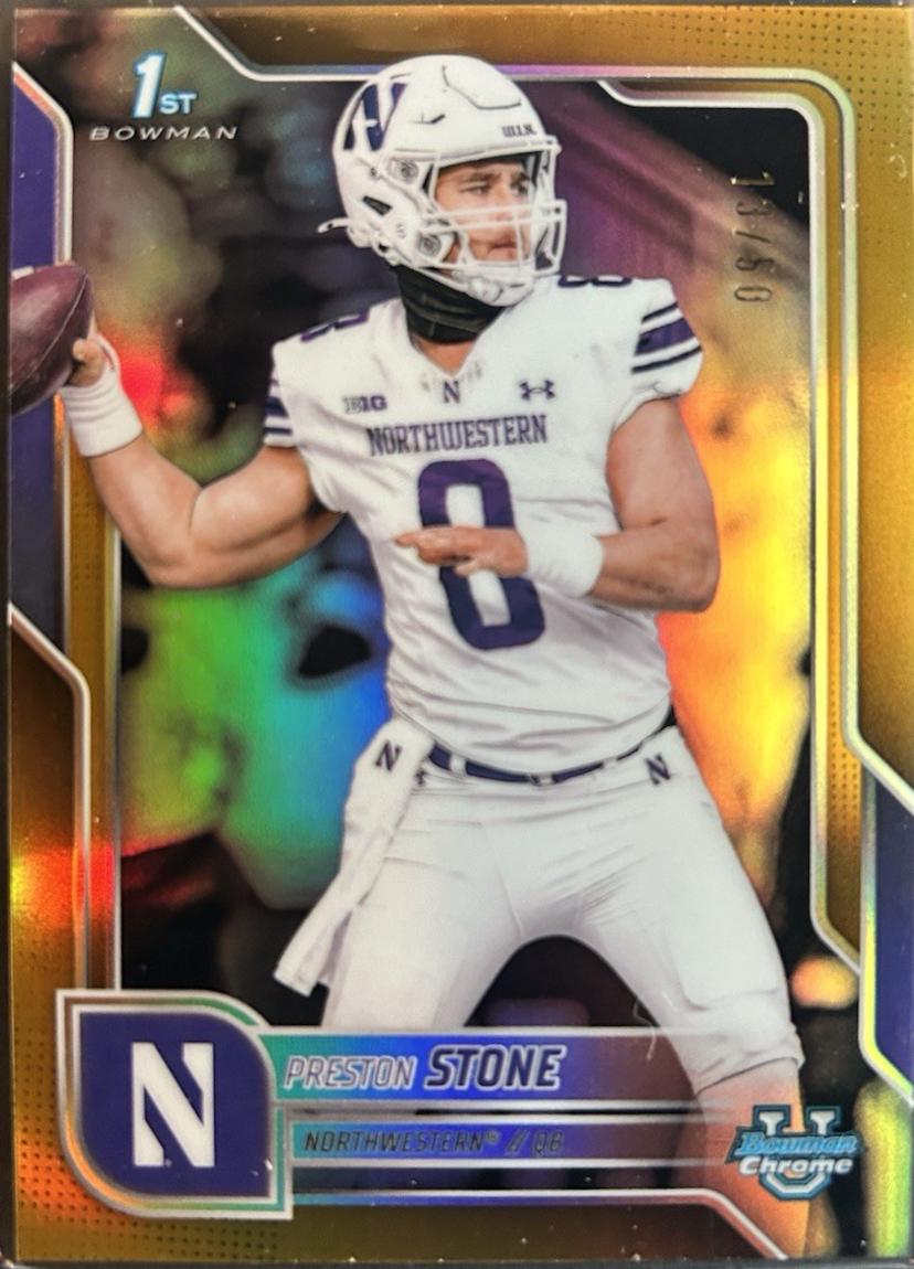 Preston Stone [Gold Refractor] #198