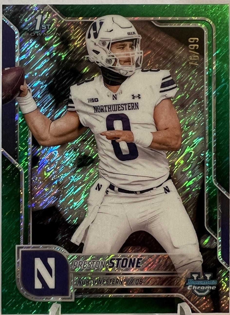 Preston Stone [Green Shimmer Refractor] #198