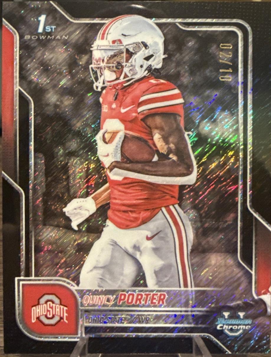 Quincy Porter [Black Shimmer Refractor] #95