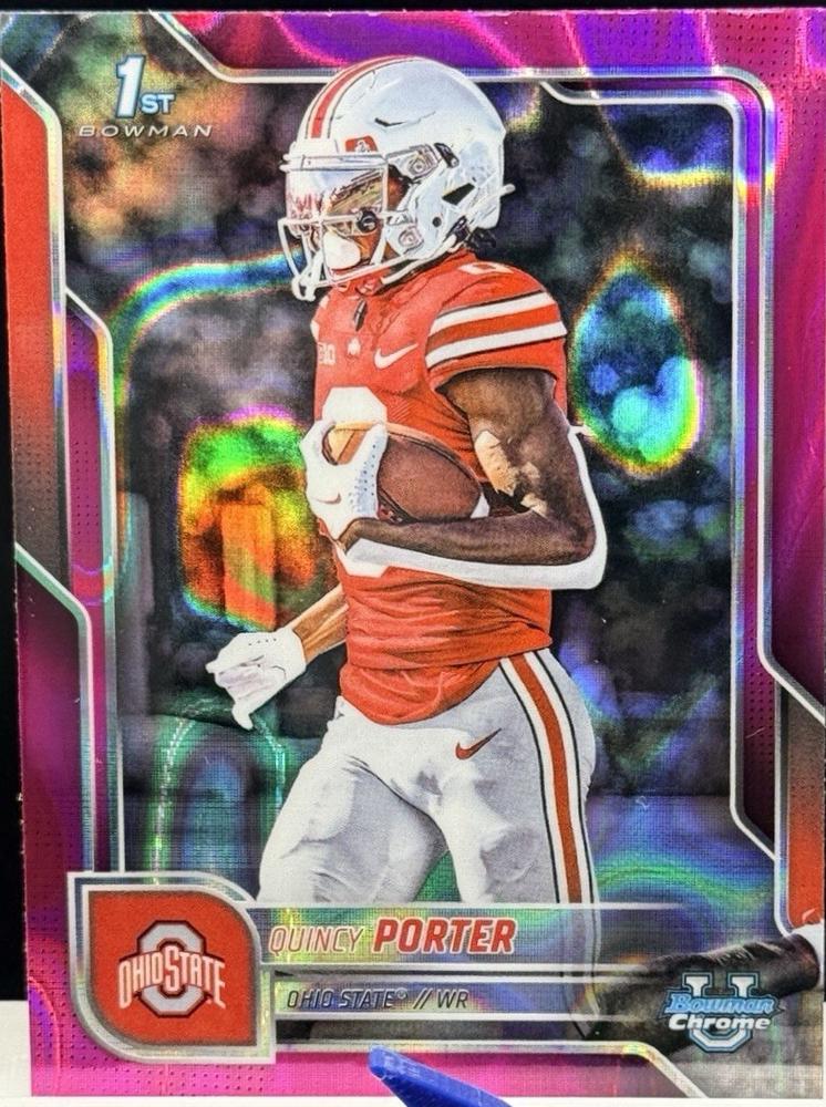 Quincy Porter [Pink Lava Refractor] #95