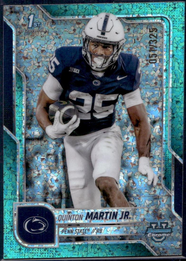 Quinton Martin Jr. [Aqua Mini-Diamond Refractor] #167