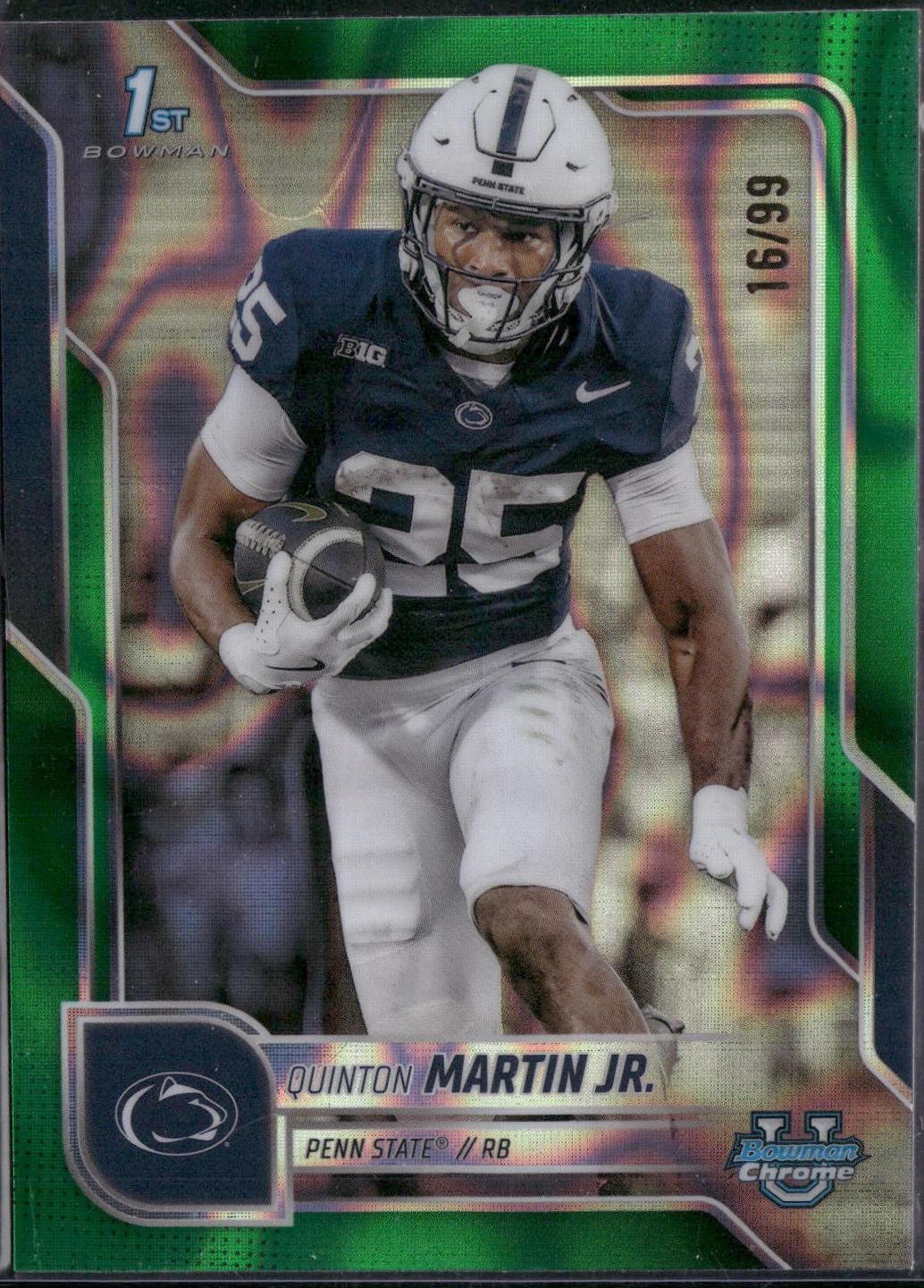 Quinton Martin Jr. [Green Lava Refractor] #167