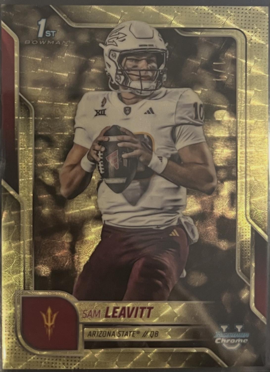 Sam Leavitt [Superfractor] #195
