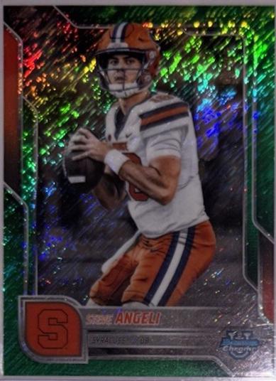 Steve Angeli [Green Shimmer Refractor] #193