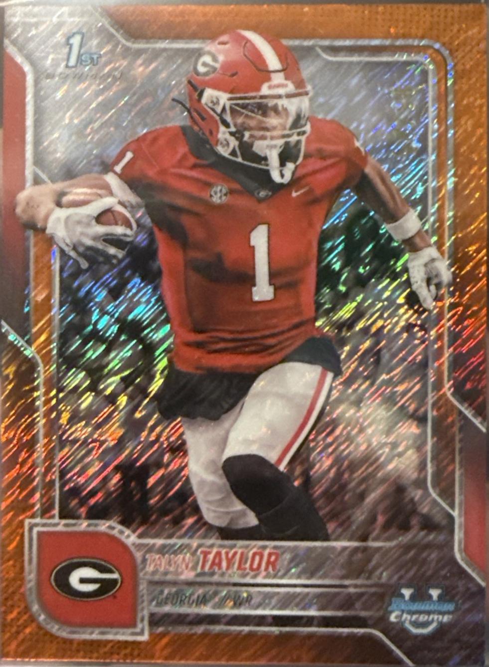 Talyn Taylor [Orange Shimmer Refractor] #180