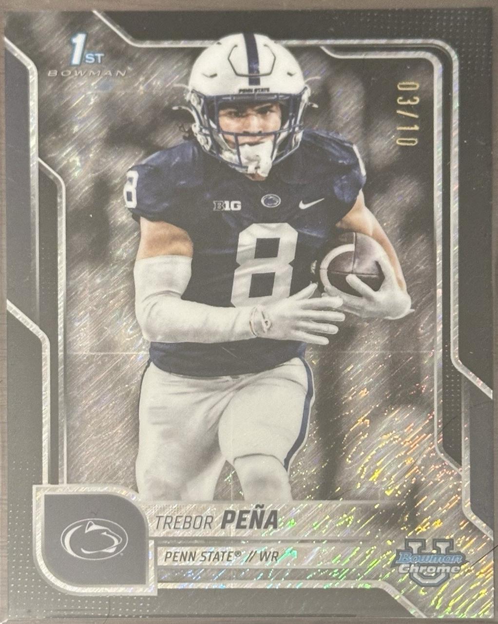 Trebor Pena [Black Shimmer Refractor] #11