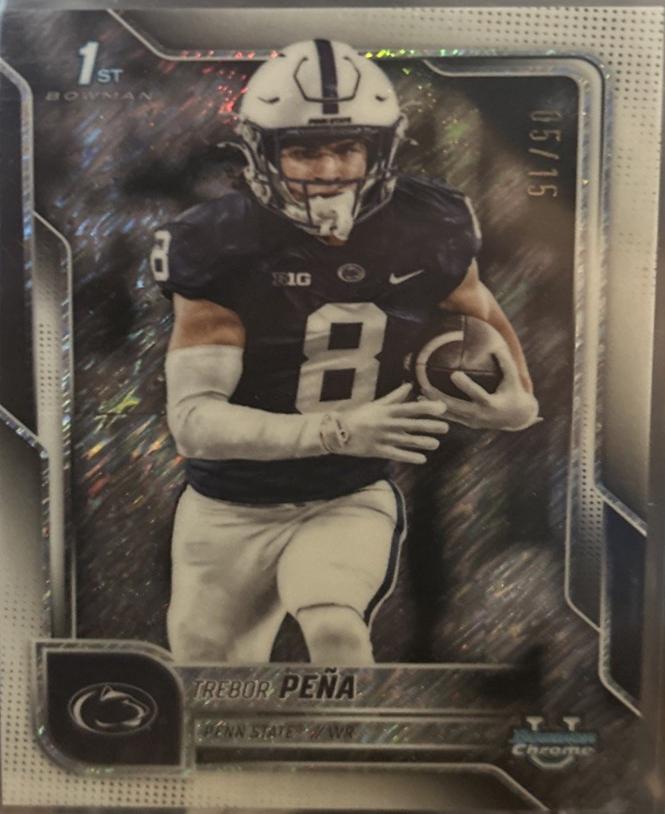 Trebor Pena [White Refractor] #11