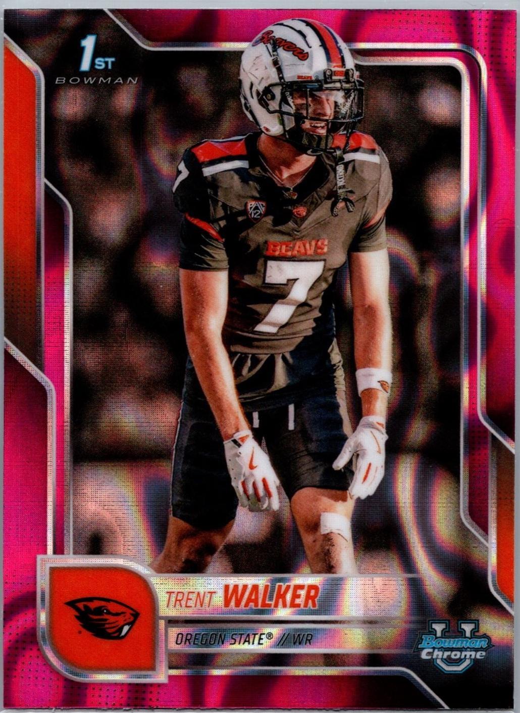 Trent Walker [Pink Lava Refractor] #54