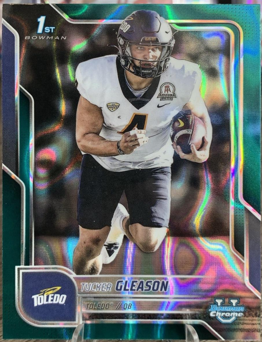 Tucker Gleason [Aqua Refractor] #9