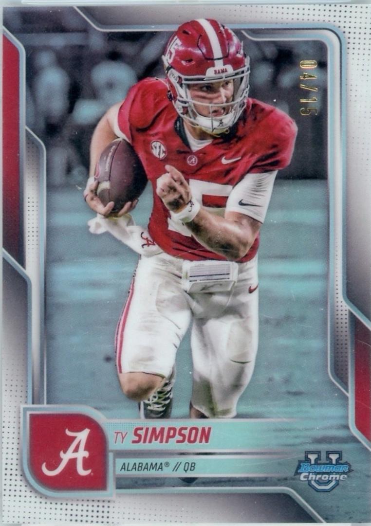 Ty Simpson [White Refractor] #151