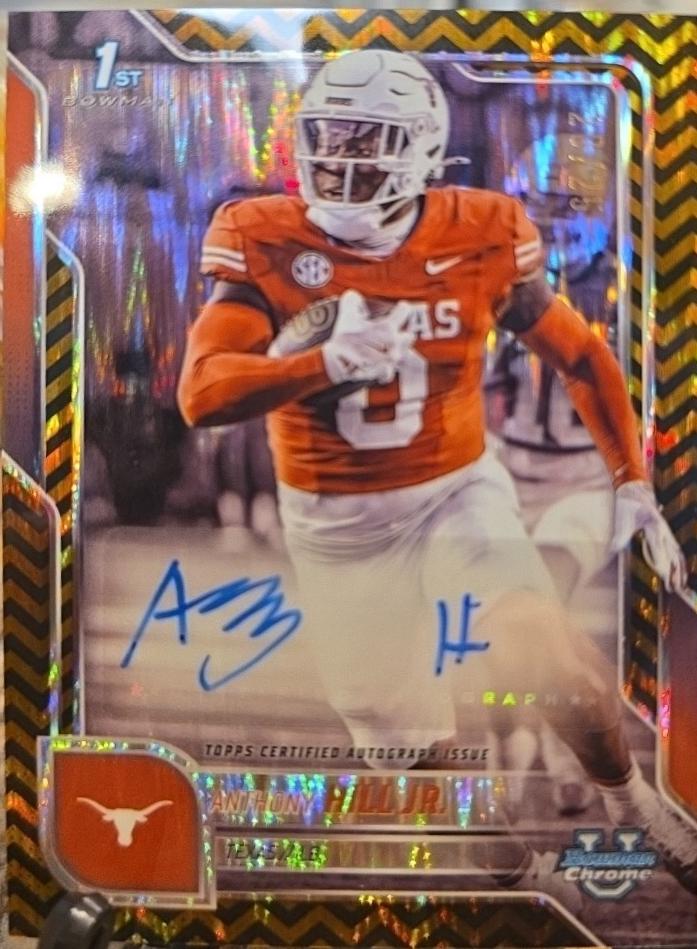 Anthony Hill Jr. [Orange Sapphire] #BCA-AHJ