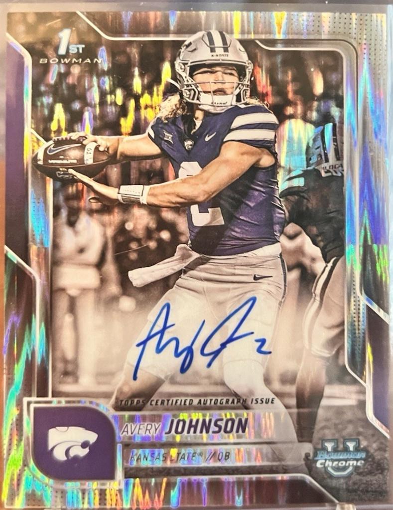 Avery Johnson [Stealth Refractor] #BCA-AJ