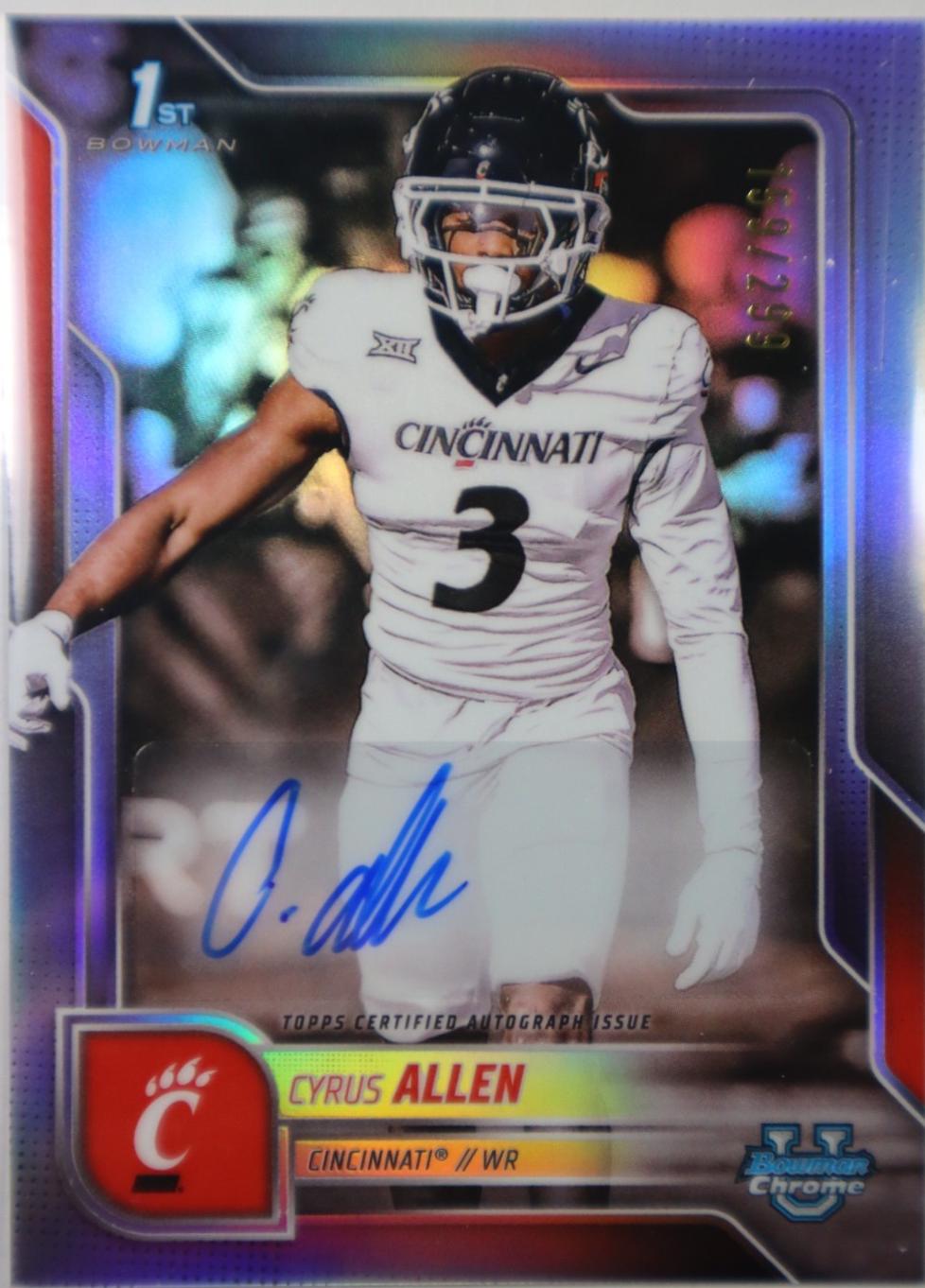 Cyrus Allen [Refractor] #BCA-CA