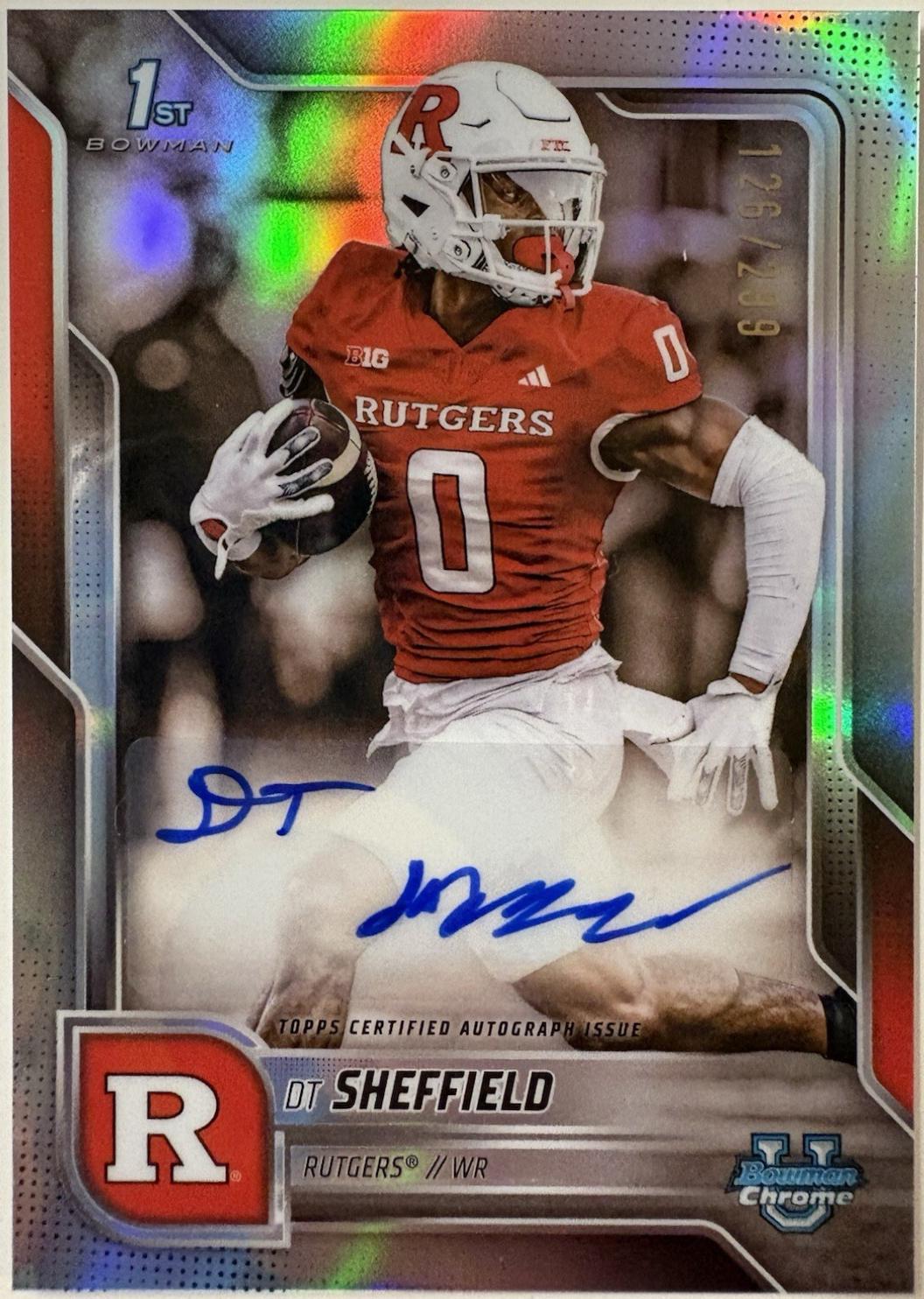 DT Sheffield [Refractor] #BCA-DTS
