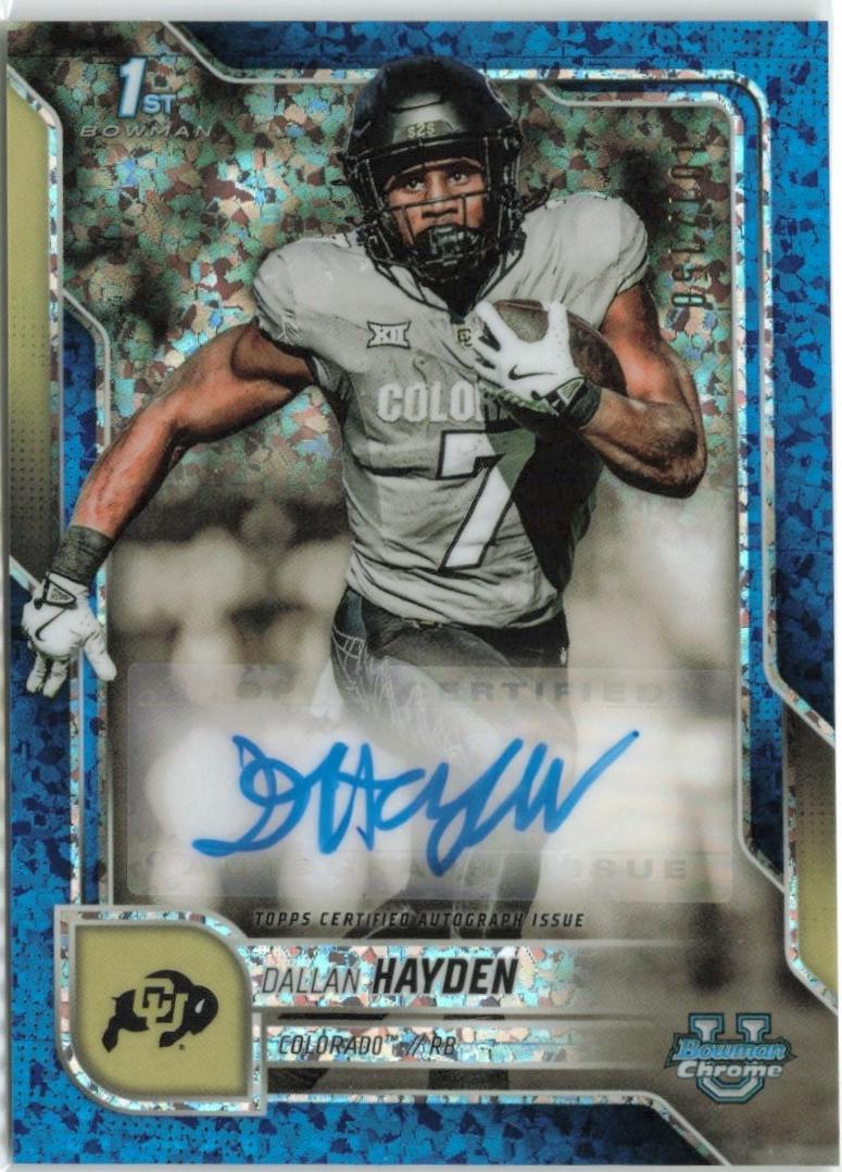 Dallan Hayden [Blue Mini-Diamond Refractor] #BCA-DHA