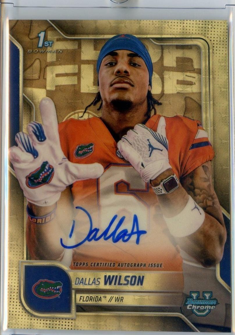 Dallas Wilson [Superfractor] #BCA-DWI