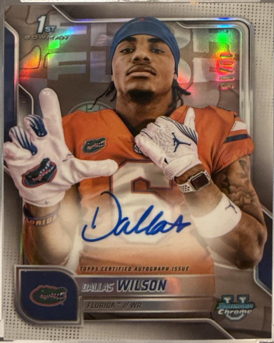 Dallas Wilson [White Refractor] #BCA-DWI