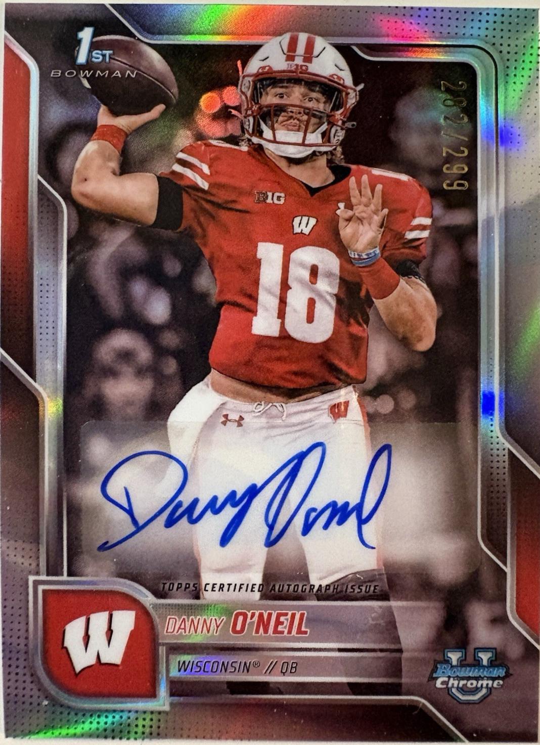 Danny O'Neil [Refractor] #BCA-DO