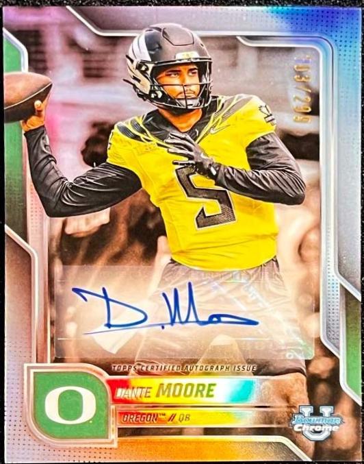 Dante Moore [Refractor] #BCA-DAM