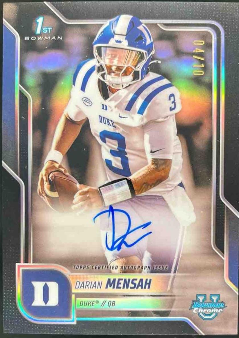 Darian Mensah [Black Refractor] #BCA-DM
