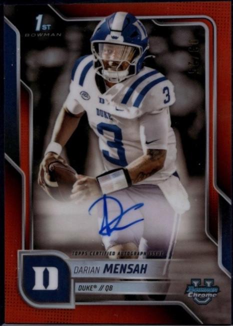 Darian Mensah [Orange Refractor] #BCA-DM