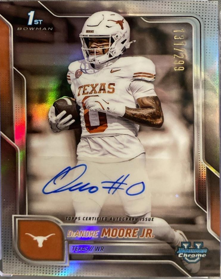 DeAndre Moore Jr. [Refractor] #BCA-DEM