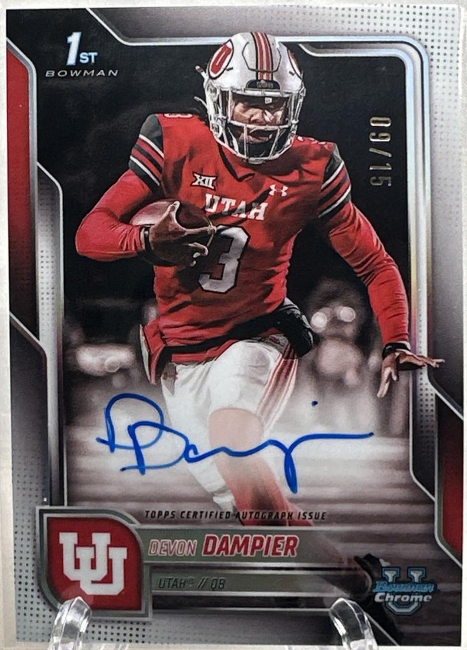 Devon Dampier [White Refractor] #BCA-DDA